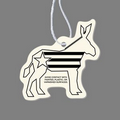 Paper Air Freshener - Election Donkey Tag